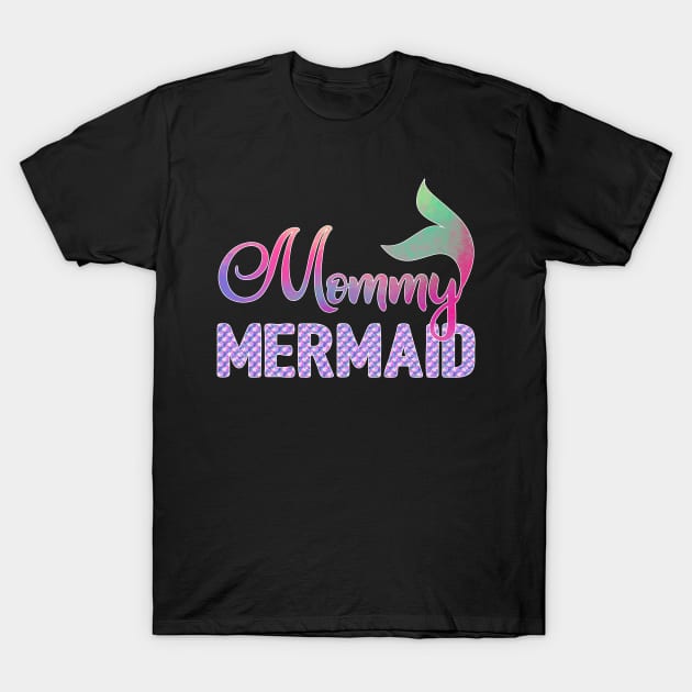 Mommy Mermaid T-Shirt by LotusTee